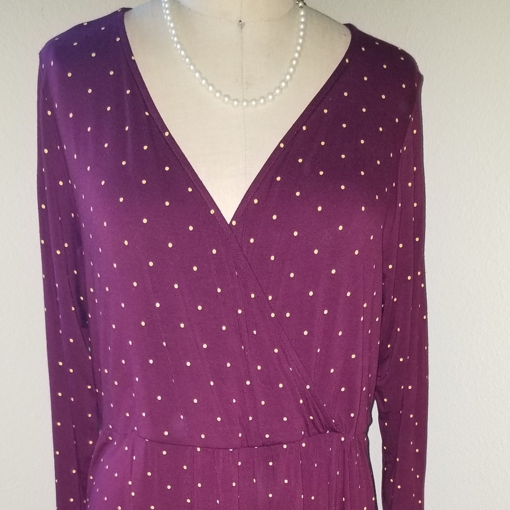 Wrap top dress Torrid